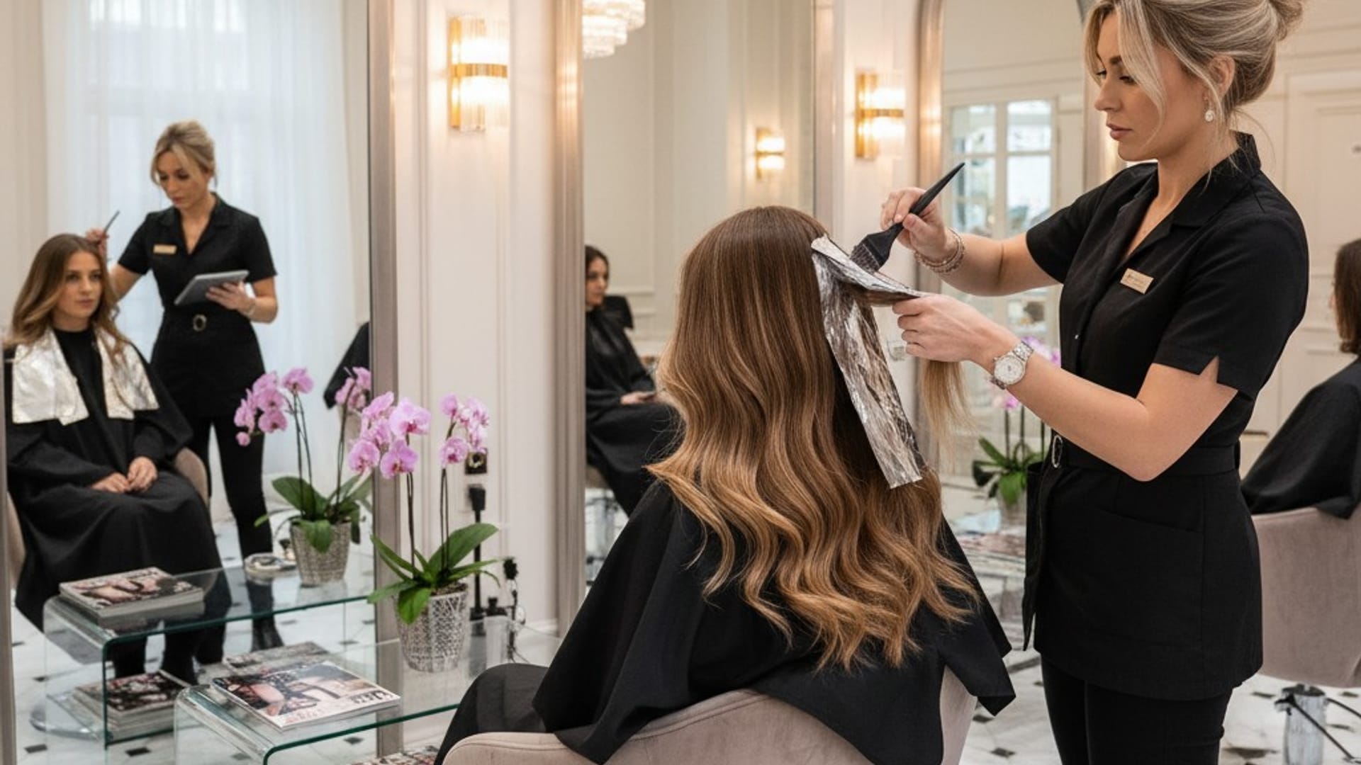 Vibrant Hair Coloring